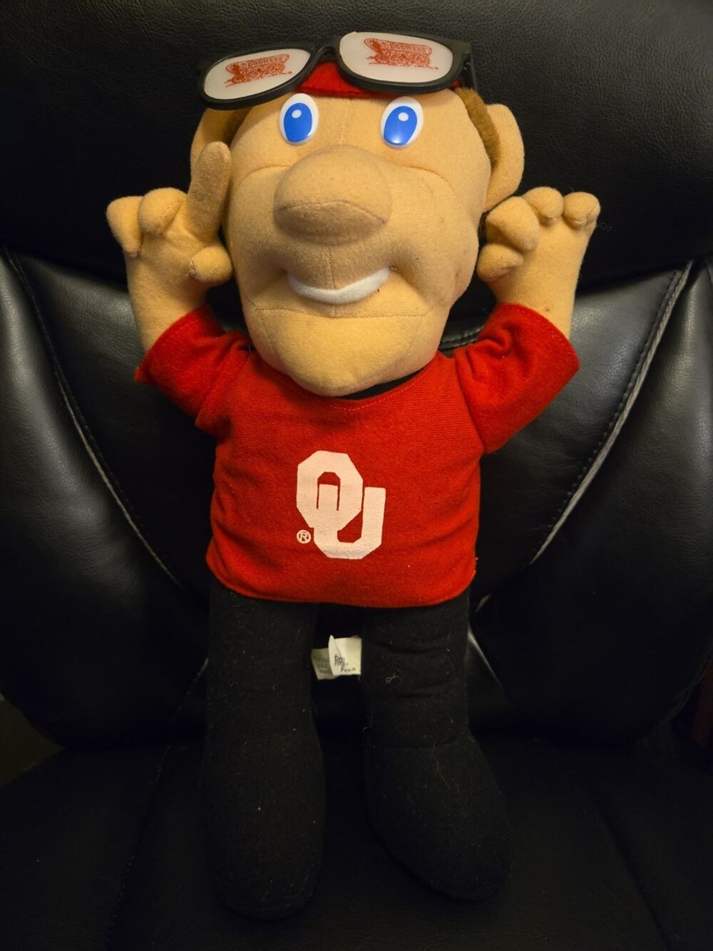 Oklahoma Sooners Mascot Plush Doll 16" NCAA Licensed Fan Factory Stuffed Toy